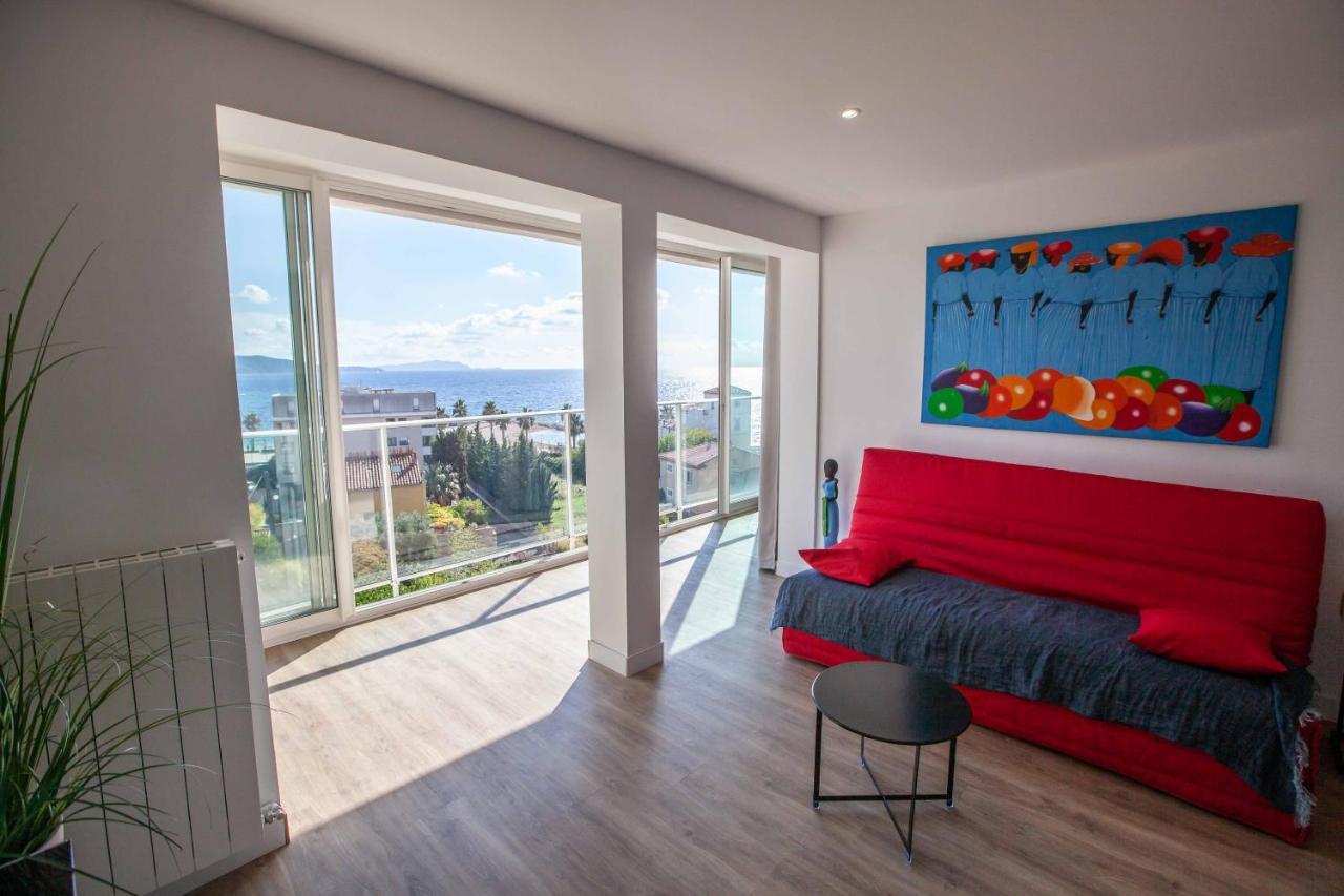 Tres Beau T2 Climatise Refait A Neuf, Vue Mer Panoramique Exceptionnelle A 120M A Pied De La Plage La Ciotat Ngoại thất bức ảnh